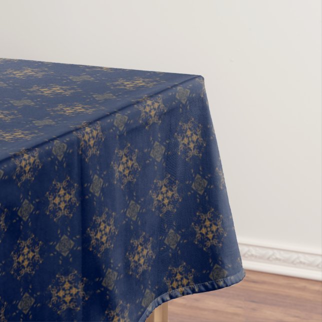 Mantel Patrón de ráfaga de diamantes de bronce dorado (In Situ)