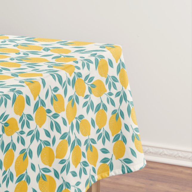Mantel Patrón de ramas de limón dulce (In Situ)