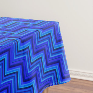 Mantel Patrón de rayas azules