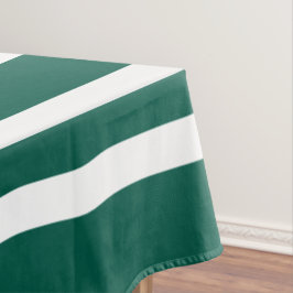 Mantel Patrón de rayas verdes moderno