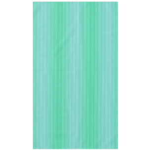 Mantel Patrón de rayas verticales en verde y azul aguamar