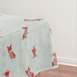 Mantel Patrón de repetición de peces dorados japoneses