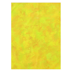 Mantel Patrón de resumen verde del Naranja amarillo