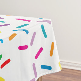 Mantel Patrón de salpicaduras de arcoiris coloridas