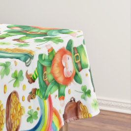 Mantel Patrón de San Patricio - leprechauns y oro