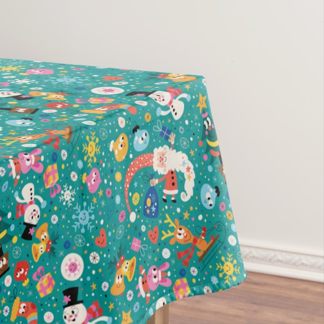 Mantel Patrón de Santa Claus y amigos merry (In Situ)