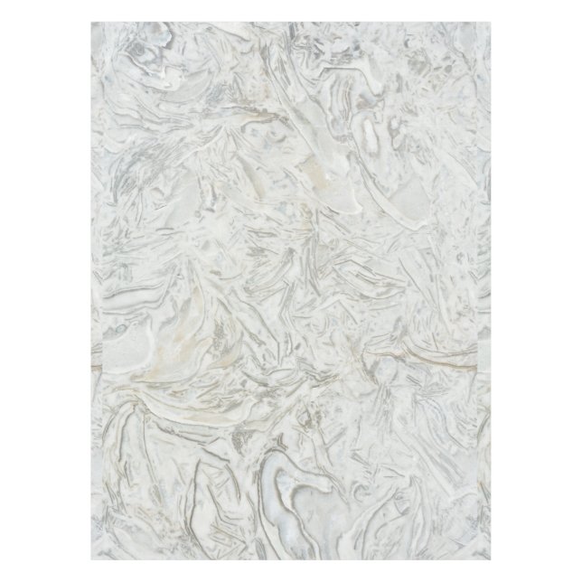 Mantel Patrón de superficie de mármol gris (Anverso)
