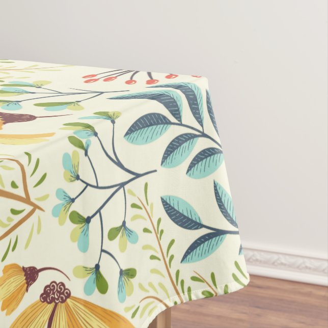 Mantel Patrón de superficie floral - Papel de escritorio  (In Situ)