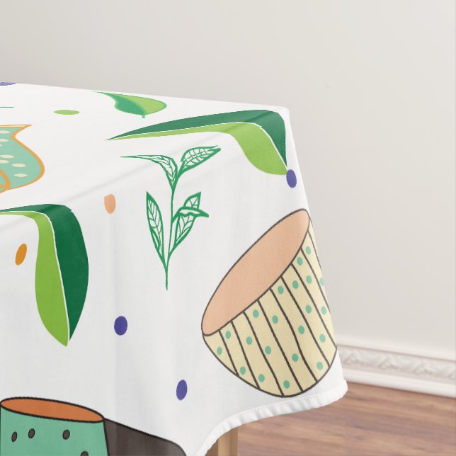 Mantel patrón de té (In Situ)