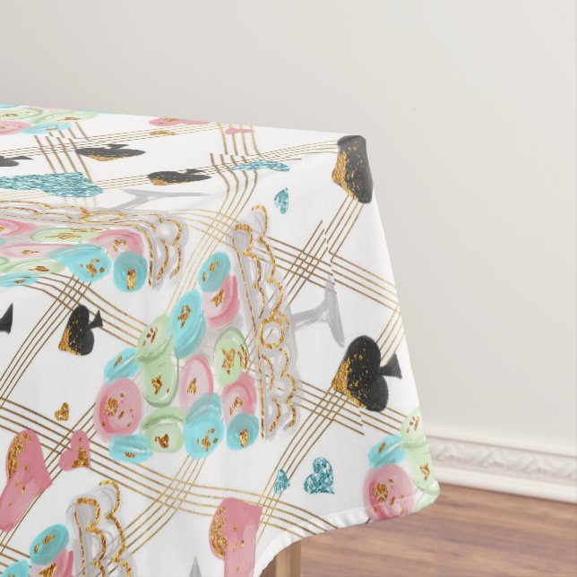 Mantel Patrón de tiempo del té (In Situ)