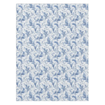 Patrón de toile de país francés azul