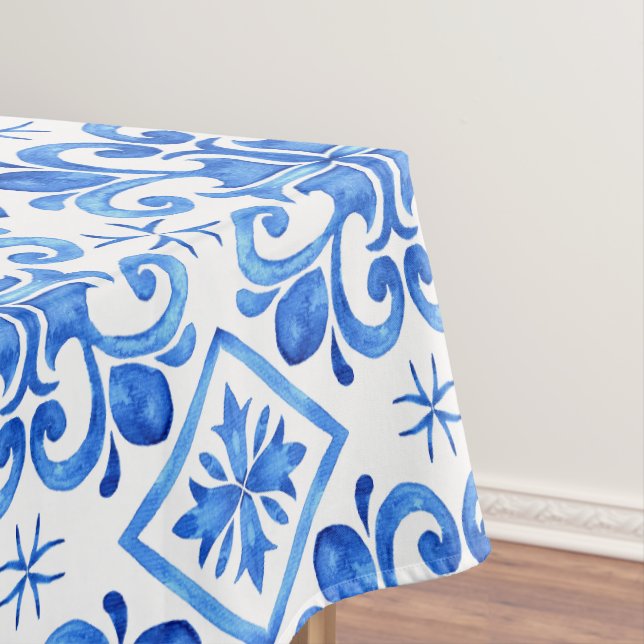 Mantel Patrón de Toile Francés Azul (In Situ)
