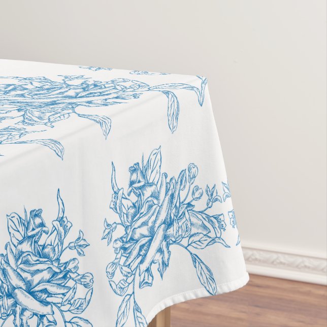 Mantel Patrón de Toile Francés Azul (In Situ)
