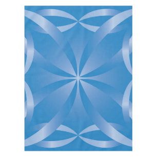 Mantel patrón de topacio azul