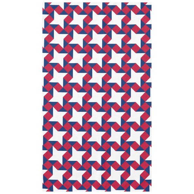 Mantel Patrón de tracción en el cuarto trimestre de julio (Anverso)