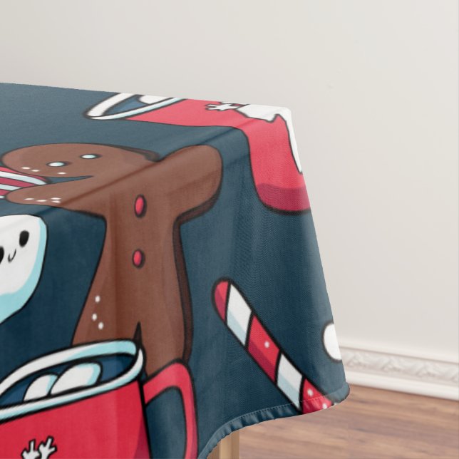 Mantel Patrón De Tratamientos De Coco Y Navidades Calient (In Situ)