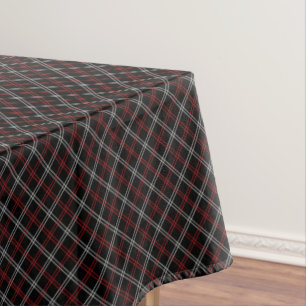 Mantel Patrón de trenzado negro