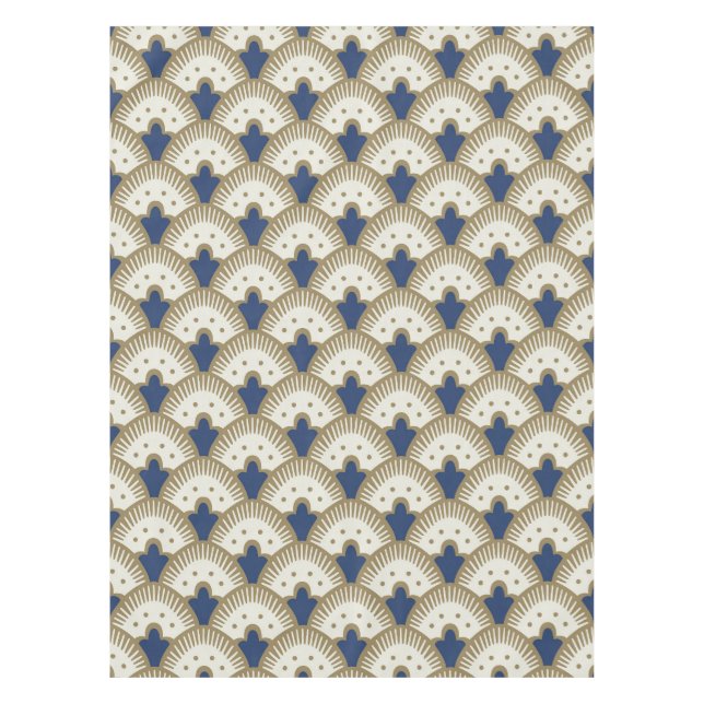 Mantel Patrón de ventilador (Anverso)