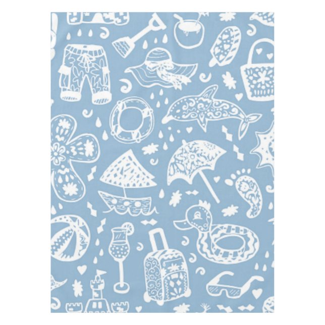 Mantel Patrón de verano (Anverso)