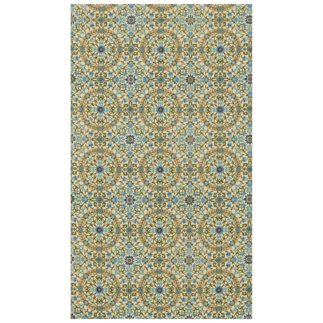 Mantel Patrón de Vino y Flor William Morris - Antiguo 187 (Anverso)