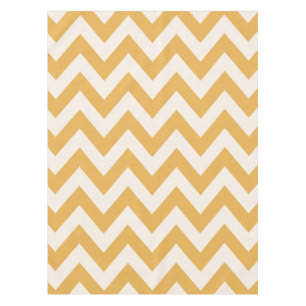 Mantel Patrón de zigzag de chevron amarillo