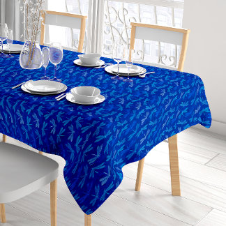 Mantel Patrón decorativo de la libélula azul real