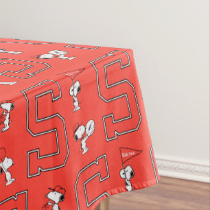 Mantel Patrón deportivo Snoopy Varsity