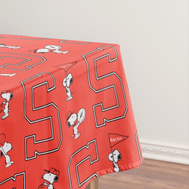 Mantel Patrón deportivo Snoopy Varsity (In Situ)