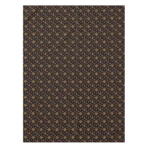 Mantel Patrón elegante de caída de Dachshund: florecen ot