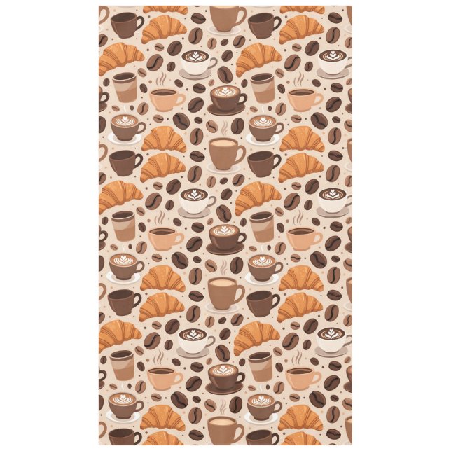 Mantel Patrón Estético de Café Moderno (Anverso)
