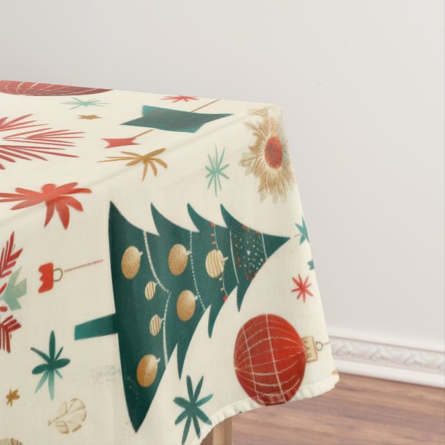 Mantel Patrón festivo de vacaciones de invierno (In Situ)
