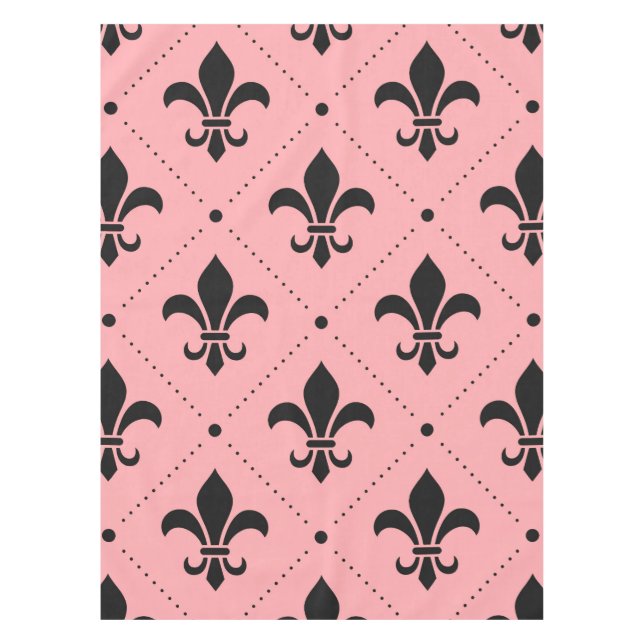 Mantel Patrón Fleur-de-Lis (Anverso)