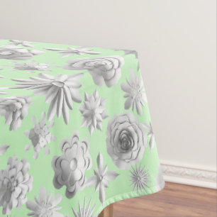 Mantel Patrón floral 3D 01.wx4.Lpink BG