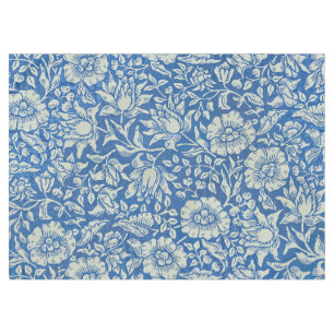 Mantel Patrón floral azul de William Morris