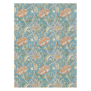 Mantel Patrón floral azul William Morris Windrush