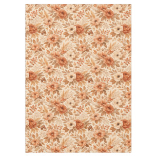 Mantel Patrón floral de otoño acogedor