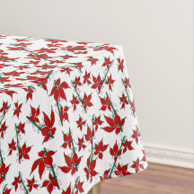 Patrón floral de poinsettia roja de Navidad