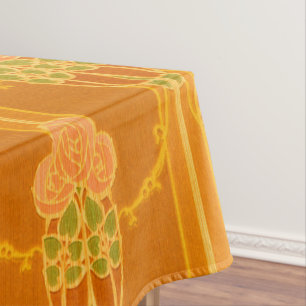 Mantel Patrón floral de rosas rosas rosas rosadas estilo