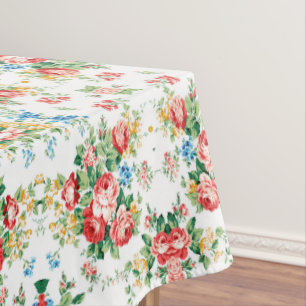 Mantel Patrón floral elegante con elemento de diseño Rosa