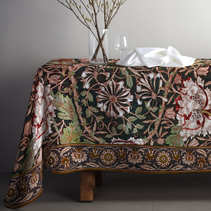 Mantel Patrón floral honeysuckle Art Nouveau Morris