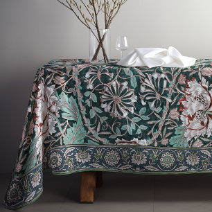 Mantel Patrón floral honeysuckle Art Nouveau Morris