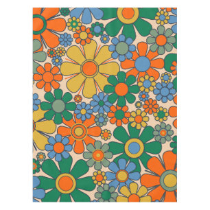 Mantel Patrón floral retro vintage