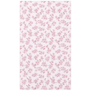 Mantel Patrón floral sin fisuras de flor de cerezo rosa