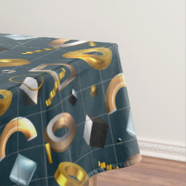 Mantel Patrón geométrico 3D