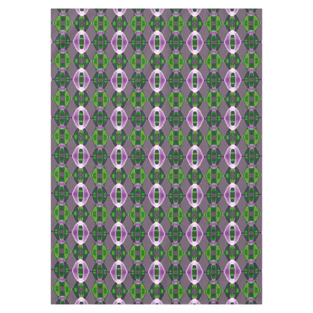 Mantel Patrón geométrico brillante (Anverso)