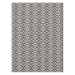 Mantel Patrón geométrico floral de Rottweiler