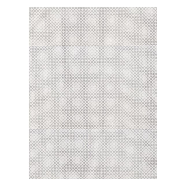 Mantel Patrón geométrico islámico beige (Anverso)