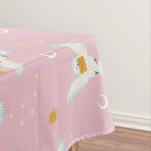 Mantel Patrón Hedwig Rosa Solsticio