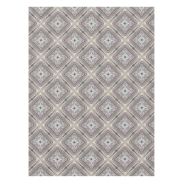 Mantel Patrón inspirado en azteca rosada de bonito (Anverso)