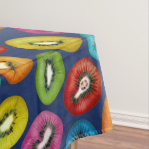 Mantel Patrón Kiwi Multicolor